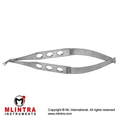 Castroviejo Corneoscleral Scissor Left - Small Blades Stainless Steel, 10.5 cm - 4" Castroviejo Corneoscleral Scissor Left - Small Blades Stainless Steel, 10.5 cm - 4"